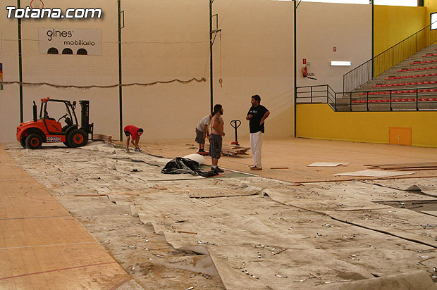 Las obras de remodelación del pabellón “Manolo Ibáñez” finalizarán en menos de un mes, Foto 4