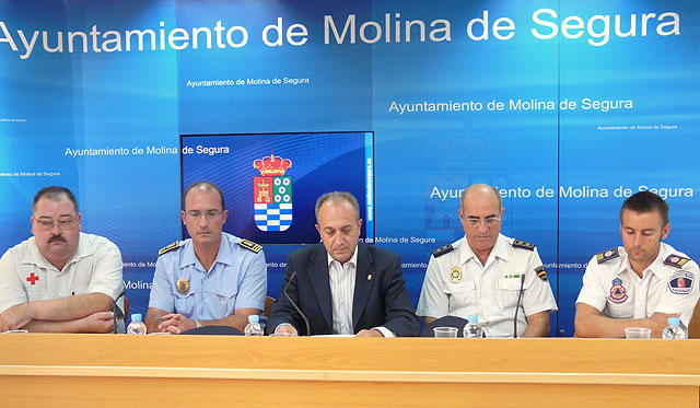Más de 350 personas velarán por la seguridad y el buen desarrollo de las Fiestas Patronales de Molina de Segura 2008 - 1, Foto 1