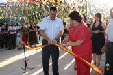 Autoridades locales inauguran la ampliacin del recinto ferial de la ermita de La Huerta coincidiendo con los actos en honor a la Virgen