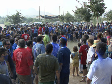 El azulete y lanzamiento de tablachos, principales actos de las Fiestas de La Algaida - 1, Foto 1