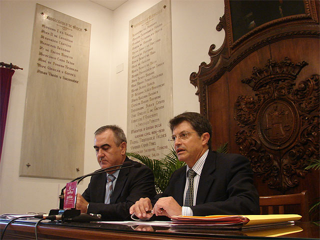 El Alcalde de Lorca consigue el compromiso del Delegado del Gobierno para que medie ante el Gobierno Central en la financiación del Auditorio - 1, Foto 1