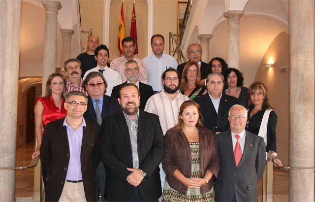 De Heras recibe a las asociaciones de la prensa del sureste - 1, Foto 1