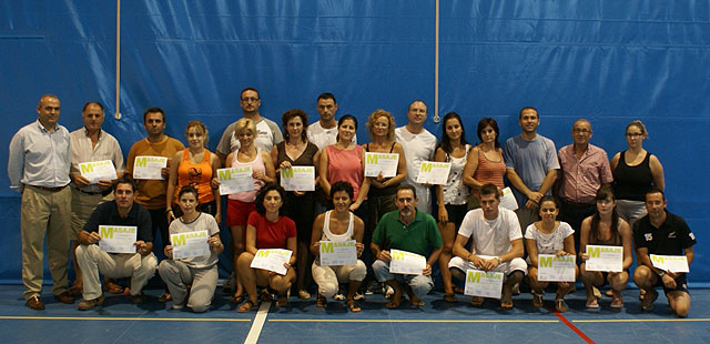 El concejal de Deportes clausura la II edición del curso Técnicas de Masaje - 2, Foto 2