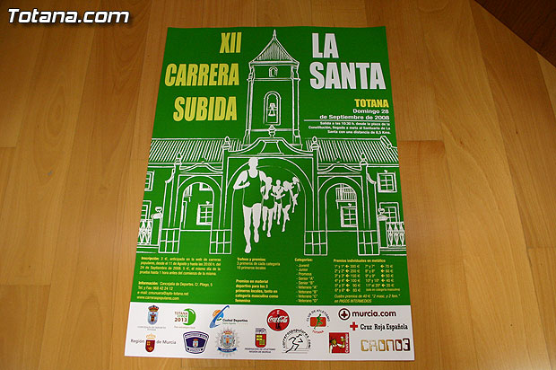 La XII carrera Subida a La Santa” se celebrará el domingo 28 de septiembre, Foto 1