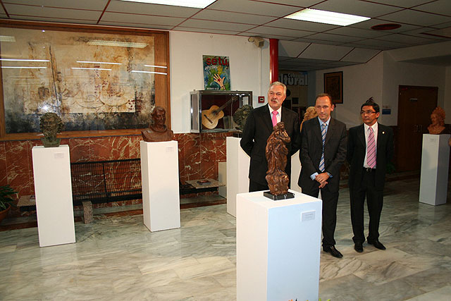 Inaugurada la exposición de escultura de Juan José Quirós - 1, Foto 1