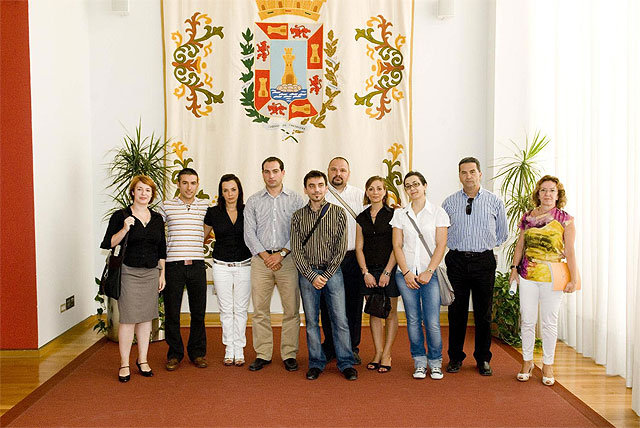 Un grupo de jóvenes italianos llega a Cartagena con el programa Leonardo Da Vinci - 1, Foto 1
