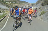 Arranca el programa de bicicleta de montaña organizado por la Concejala de Deportes con la salida por la Rambla de los Bueyes