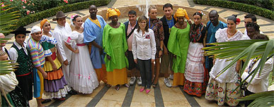 Grupos de baile de todo el mundo visitan Lorca para participar en el XIX Festival Internacional de Folclore “Ciudad de Lorca”