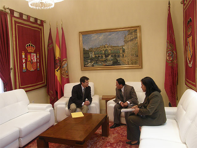 Nicolás Dávila, Cónsul de Bolivia realiza una visita institucional a Lorca - 2, Foto 2