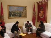 Nicolás Dávila, Cónsul de Bolivia realiza una visita institucional a Lorca