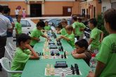 Deporte en la calle, I Open Infantil de Ajedrez Villa de Abarn