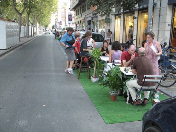 Celebrado el Parking Day en Murcia - 1, Foto 1