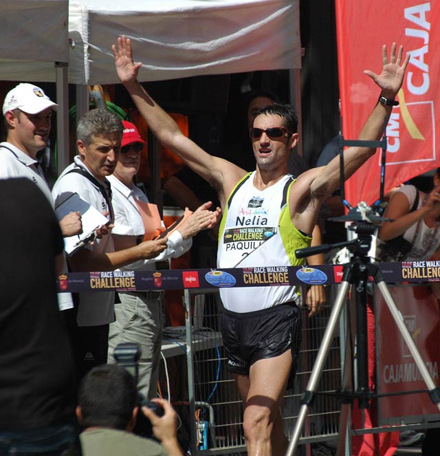 Paquillo Fernández gana la final del Circuito Mundial de marcha de la IAAF en la despedida de Jefferson Pérez - 1, Foto 1