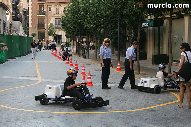 Los escolares concluyen la semana de la movilidad montando en bicicleta - 1