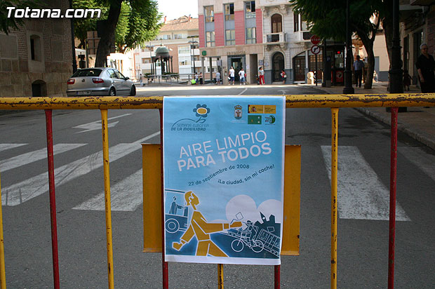 Totana se suma hoy a la celebracin de la jornada del “Da europero sin coches” para fomentar el desarrollo urbano sostenible al cerrar al trfico las calles del centro - 2