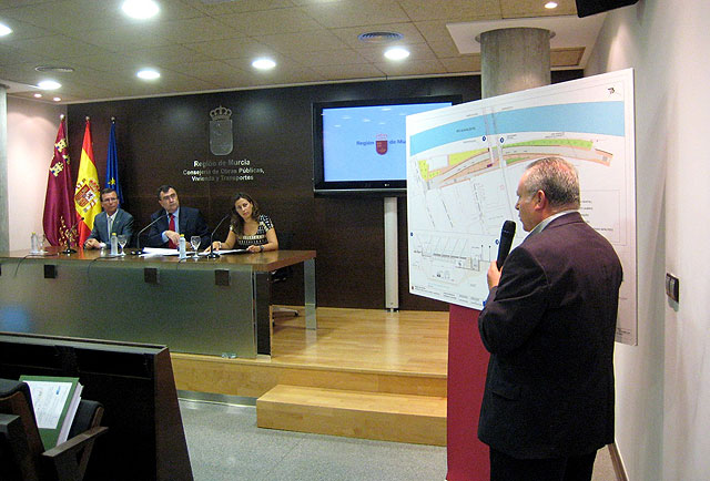 Obras Públicas eliminará las retenciones en la salida de Lorca hacia Murcia con la supresión del paso a nivel de la avenida Santa Clara - 1, Foto 1