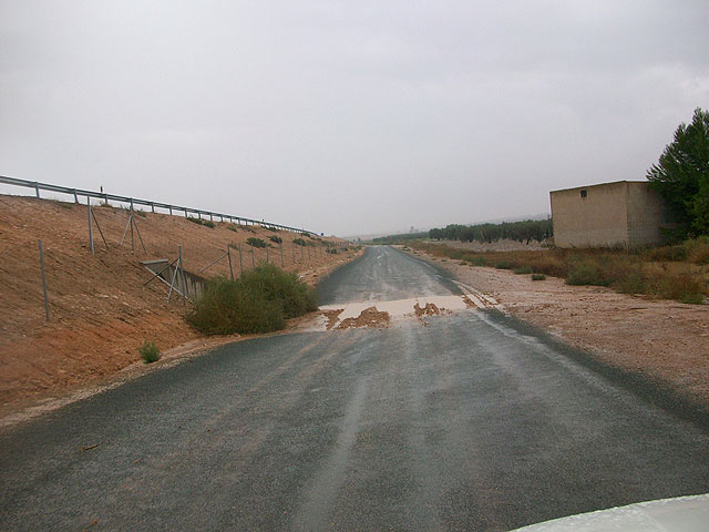 El concejal de Agricultura y Pedanías visita las zonas rurales del municipio más afectadas por el temporal de lluvia, Foto 5