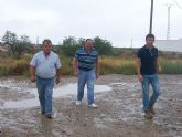 El concejal de Agricultura y Pedanías visita las zonas rurales del municipio más afectadas por el temporal de lluvia