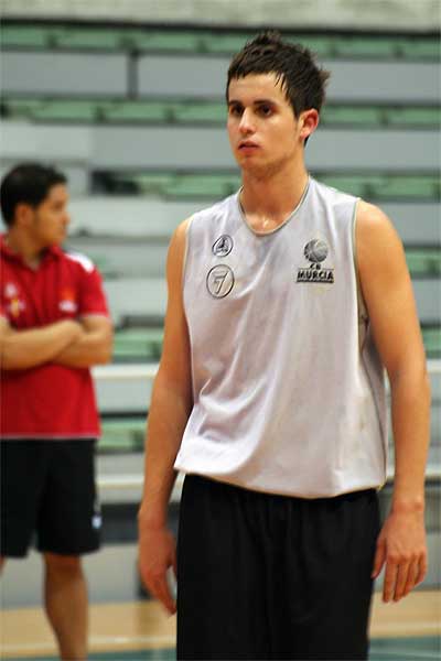 Antonio Cánovas entrena por primera vez con el conjunto ACB - 1, Foto 1