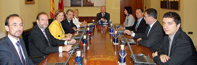 El nuevo Consejo de Gobierno se rene por primera vez tras la toma de posesin de los consejeros