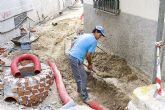 El ayuntamiento procede a la renovacin de las calles del casco urbano