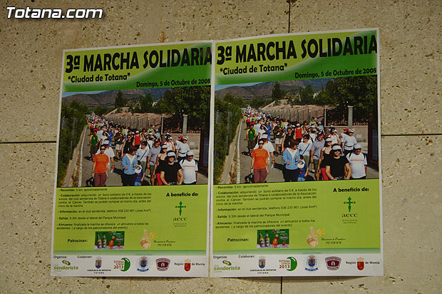 La “II Marcha Solidaria Ciudad de Totana” se celebrará el domingo 5 de octubre, Foto 2