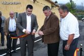 El alcalde y autoridades locales inauguran la primera fase de las obras de adecuacin del camino de “El Purgatorio” de la diputacin de La Sierra