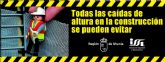 Empleo pone en marcha una campaña para reducir cadas de altura en la construccin