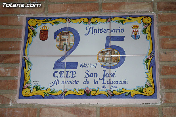 El alcalde de Totana y la directora general de Centros inauguran el curso escolar 2008/2009 en el Colegio Pblico San Jos - 2