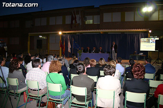 El alcalde de Totana y la directora general de Centros inauguran el curso escolar 2008/2009 en el Colegio Pblico San Jos - 7