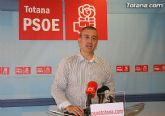 Para los socialistas de Totana, el Pleno de Septiembre es otra oportunidad perdida por el alcalde para tomar medidas ante la crisis