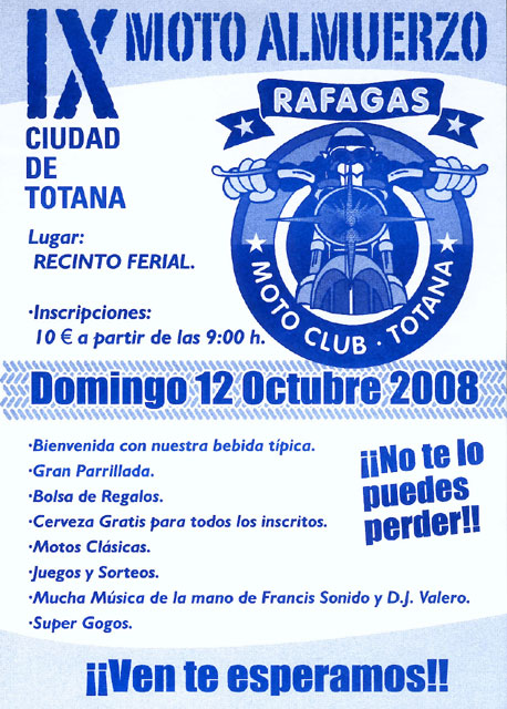 IX Motoalmuerzo Ciudad de Totana, Foto 1