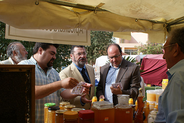El Director General de Artesanía y el alcalde inauguran el Mercado Medieval de la Feria y Fiestas de Puerto Lumbreras 2008 - 1, Foto 1