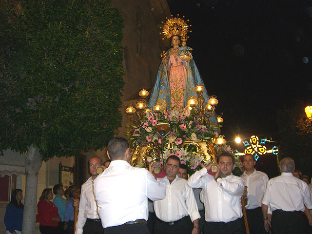Lorquí rinde tributo a la Virgen del Rosario en su día grande - 1, Foto 1