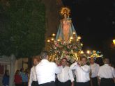 Lorqu rinde tributo a la Virgen del Rosario en su da grande