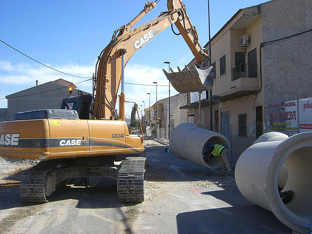 Los colectores de aguas pluviales de Las Torres van tomando forma - 1, Foto 1