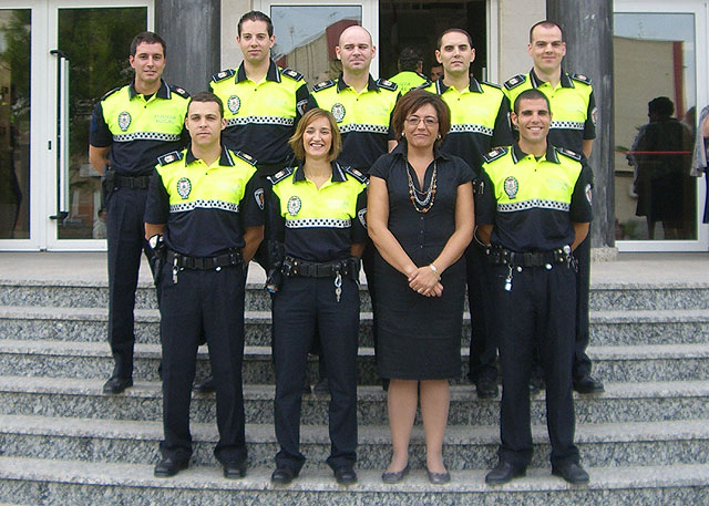 Los nuevos policías de Lorquí reciben sus placas - 1, Foto 1