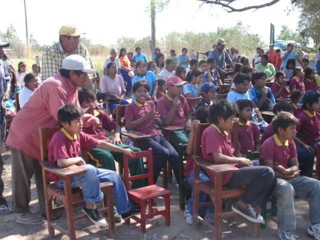 Dos etnias de la Región del Chaco,  Paraguay, disfrutan de la solidaridad santomerana - 1, Foto 1