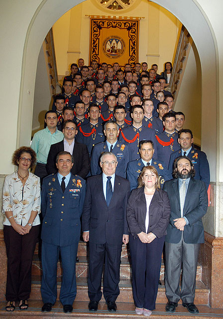 Los alumnos de la Academia General del Aire visitan la Universidad de Murcia - 3, Foto 3