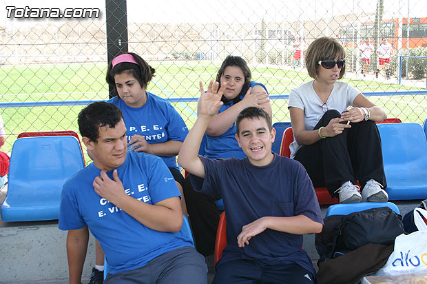 Ms de 400 jvenes de 20 centros ocupacionales de la Regin de Murcia participan en el “II Encuentro deportivo regional para personas con discapacidad” - 9