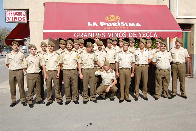 Yecla recibe la visita del acuartelamiento Lopez Pinto de Cartagena - 1, Foto 1