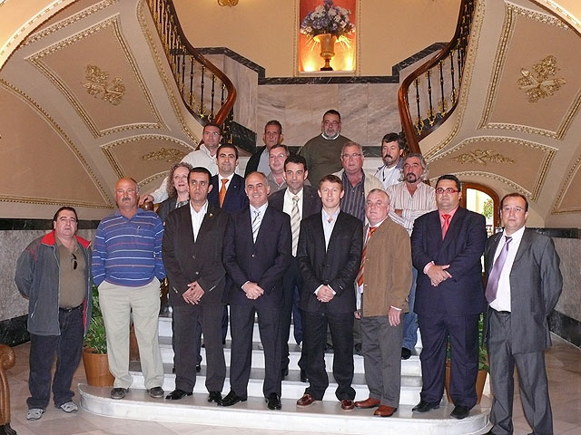 La Peña Barcelonista de Jumilla fue recibida por las autoridades locales que les acompañaron en varios actos - 1, Foto 1