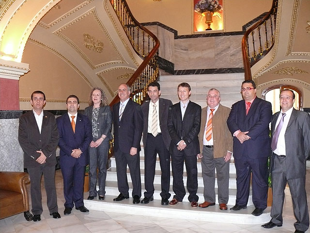 La Peña Barcelonista de Jumilla fue recibida por las autoridades locales que les acompañaron en varios actos - 2, Foto 2