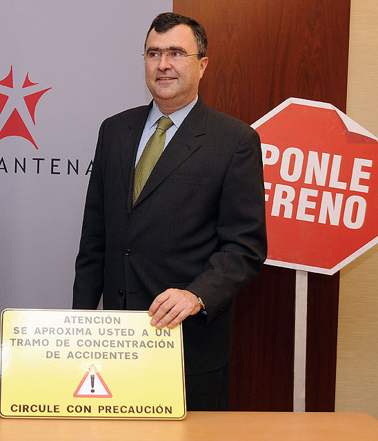 La Región se convierte en la primera comunidad en se&ntilde;alizar los Tramos de Concentración de Accidentes en carretera - 2, Foto 2
