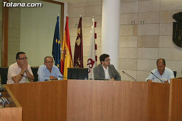 El alcalde insta a las organizaciones empresariales y profesinales para que participen en la elaboracin de los presupuestos municipales para el año 2009 - 2