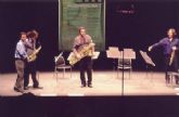 El cuarteto de saxofones “Ars Musicandum” visitar el Saln de Actos de Santomera