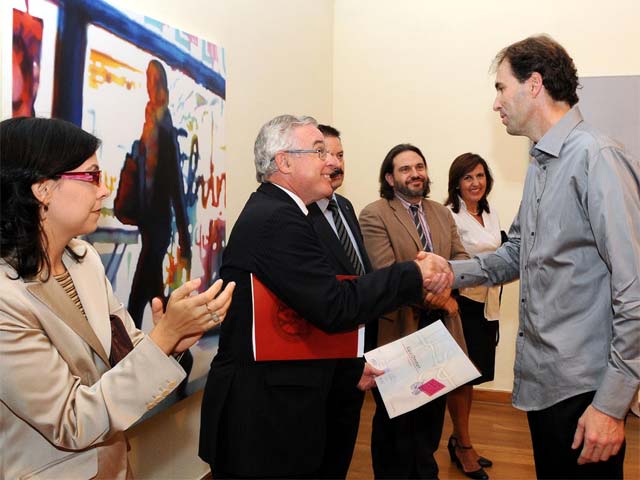 Klaus Ohnsmann recibió el Premio de Pintura de la Universidad de Murcia - 1, Foto 1