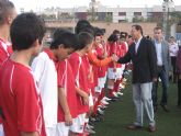 El Alcalde acompaña a los 150 niños de la Asociacin Deportiva de Vistalegre en su presentacin