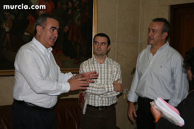 El delegado del Gobierno mantuvo una reunin con el grupo municipal socialista de Totana - 2