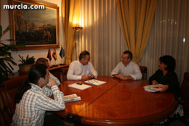 El delegado del Gobierno mantuvo una reunin con el grupo municipal socialista de Totana - 3